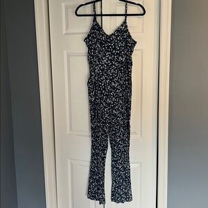 Floral Print Jumpsuit